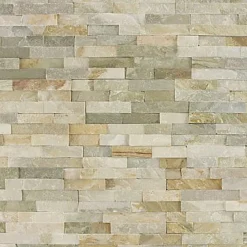 Plaquette de parement Briconature pierre naturelle beige (vendue au carton)