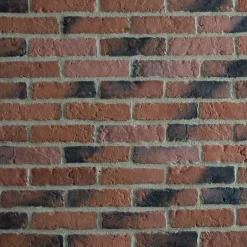 Plaquette de parement béton Industry rouge (vendue au carton)- Discount