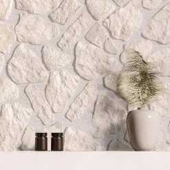 Stegu Plaquette de parement béton beige Jura effet pierre