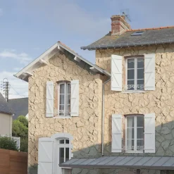 Stegu Plaquette de parement béton beige Jura effet pierre