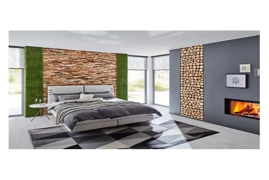 Plaquette de parement Colorado bois 18cm x 54.5cm (vendu à la pièce)