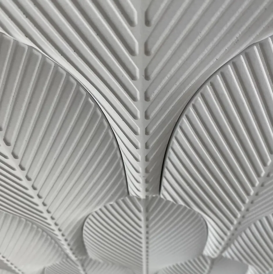 Plaquette de parement effet 3D - AERO WHITE - - 0,48m² - intérieur-Modulo Hot