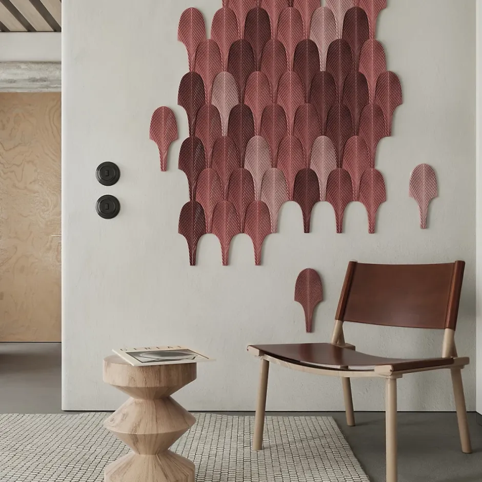 Plaquette de parement effet 3D - AERO WHITE - - 0,48m² - intérieur-Modulo Hot