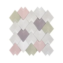 Modulo Plaquette de parement effet 3D - NAVARO WHITE - - 0,53m² - intérieur