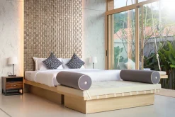 Wwd Plaquette de parement en bois massif effet 3D RUBATO - Chêne - 60 x 15 cm - 11 panneaux - 1m²