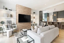 Plaquette de parement en bois massif effet 3D ACE - Chêne - 72 x 10cm - 14 panneaux - 1m²-Wwd Hot