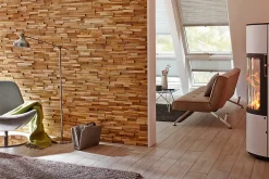 Plaquette de parement Firenze bois 17.8cm x 54.5cm- Discount