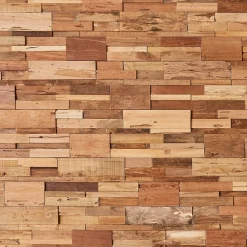 Plaquette de parement intérieur Madura teck coloris naturel