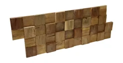 Plaquette de parement intérieur Ultrawood Square bois coloris naturel (vendu à la pièce)- Online
