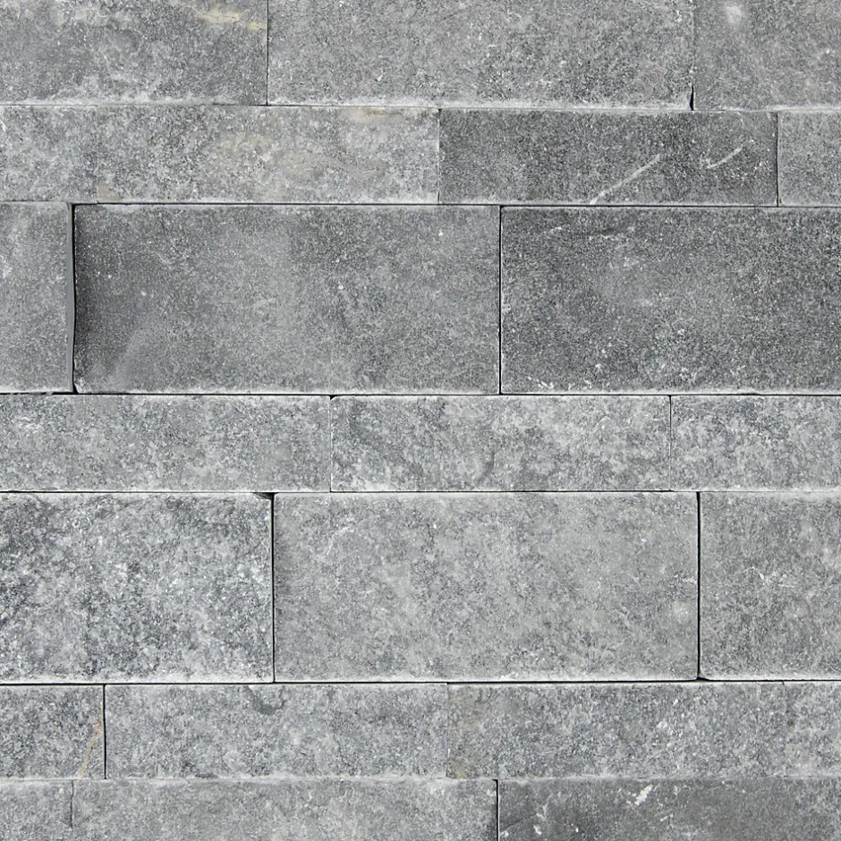 PLAQUETTE DE PAREMENT MARBRE NOIR 15X30X1,7-Casa Linéa