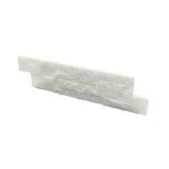 Modulo Plaquette de parement pierre naturelle -NATIMUR WHITE SHINY - - 0,468m² - intérieur/extérieur