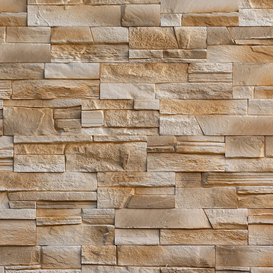 Stegu Plaquette de parement plâtre Istria (vendue au carton)