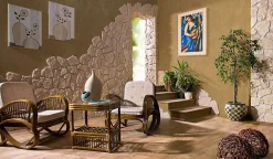 Stegu Plaquette de parement plâtre Rodos (vendue au carton)