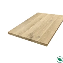 Plateau chêne massif pleines lames 1600 x 900 x 40 mm-Forestea Best