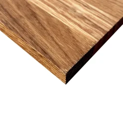 Wood&Sens Plateau de Table Chêne Massif Abouté Pré-huilé, L.160 cm x l.80 cm, Ep. 22 mm