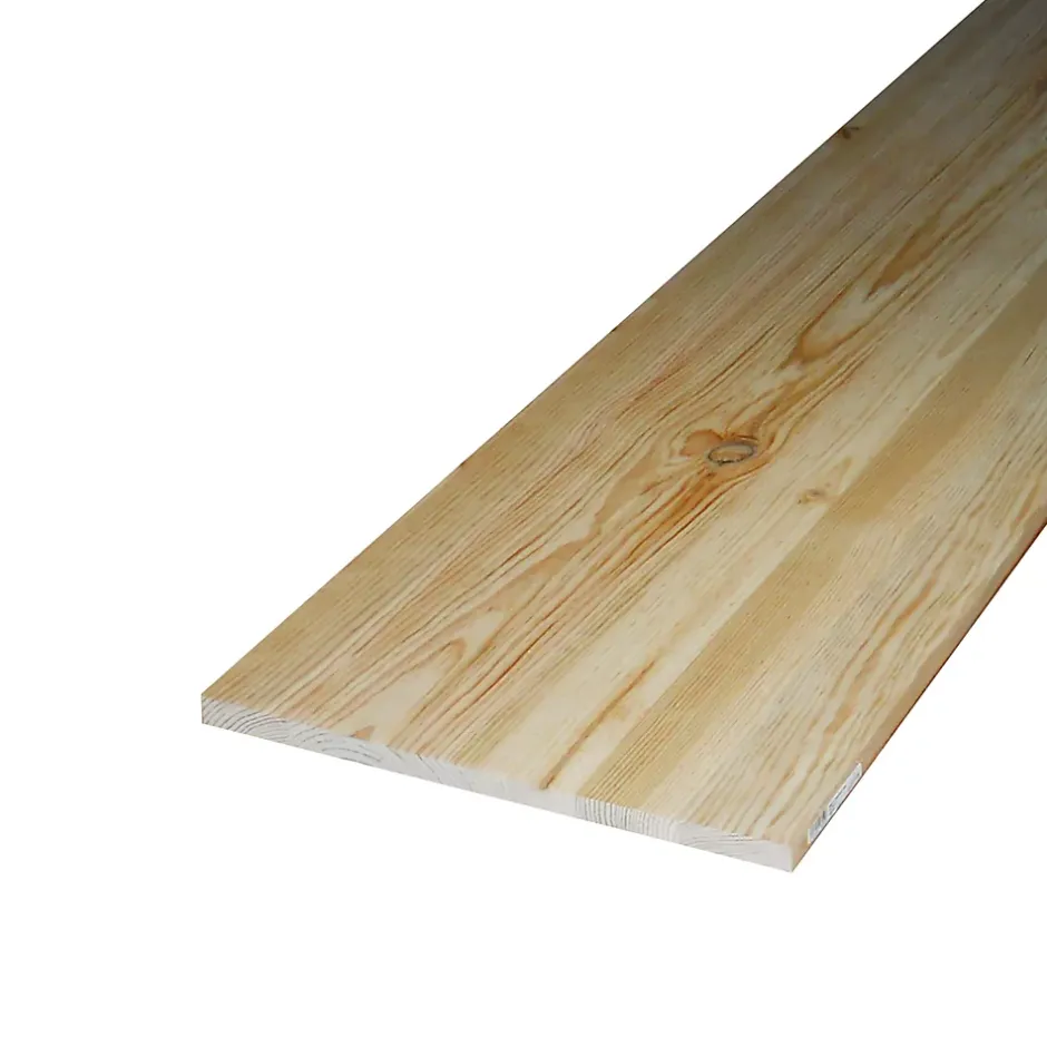 Plateau de table en résineux rustique 70 x 120 cm