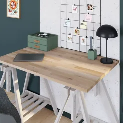 Plateau en bouleau massif 80 x 120 cm, ép.27 mm- Clearance