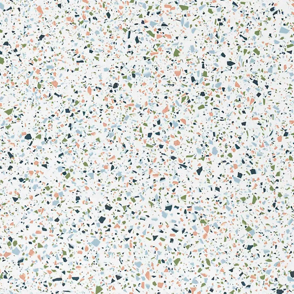 Restootab Plateau rond 80cm decor terrazzo spectra -
