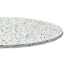 Plateau rond 90cm decor terrazzo spectra --Restootab Sale