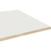 Restootab Plateau 120x70 blanc chants bois -