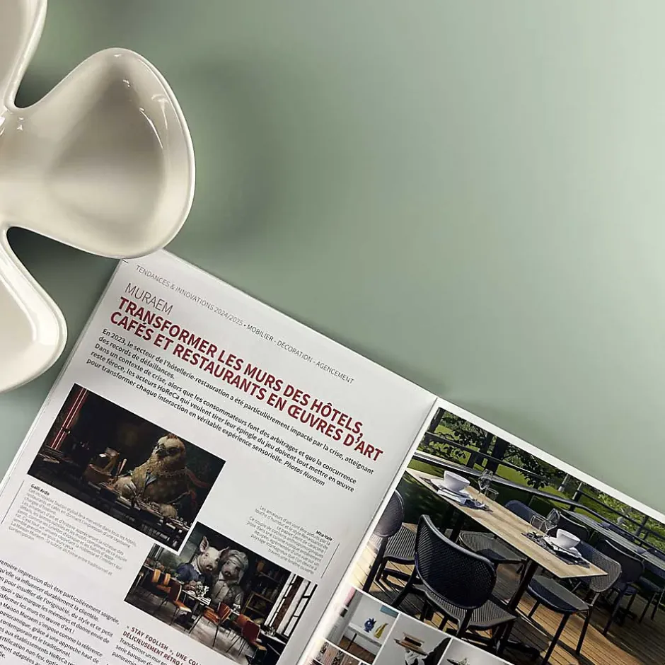 Plateau 60x60 couleur vert celadon chants imitation bois --Restootab Online