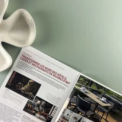 Restootab Plateau 120x70 couleur vert celadon -