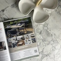 Plateau 110x70 decor bianca luna --Restootab