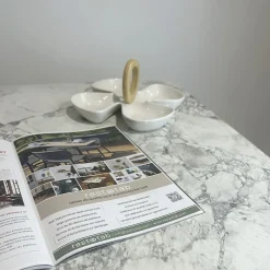 Plateau 110x70 decor bianca luna --Restootab