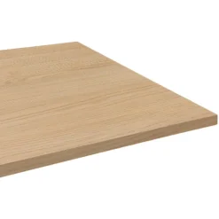 Plateau 60x60 decor chene alba --Restootab