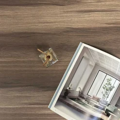 Plateau 120x70 decor chene montagne --Restootab Best