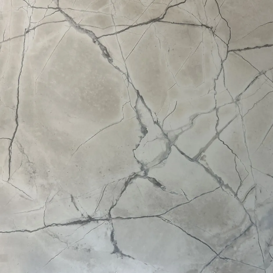 Plateau 70x70 decor marbre venato --Restootab