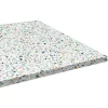 Plateau 70x70 decor terrazzo spectra --Restootab