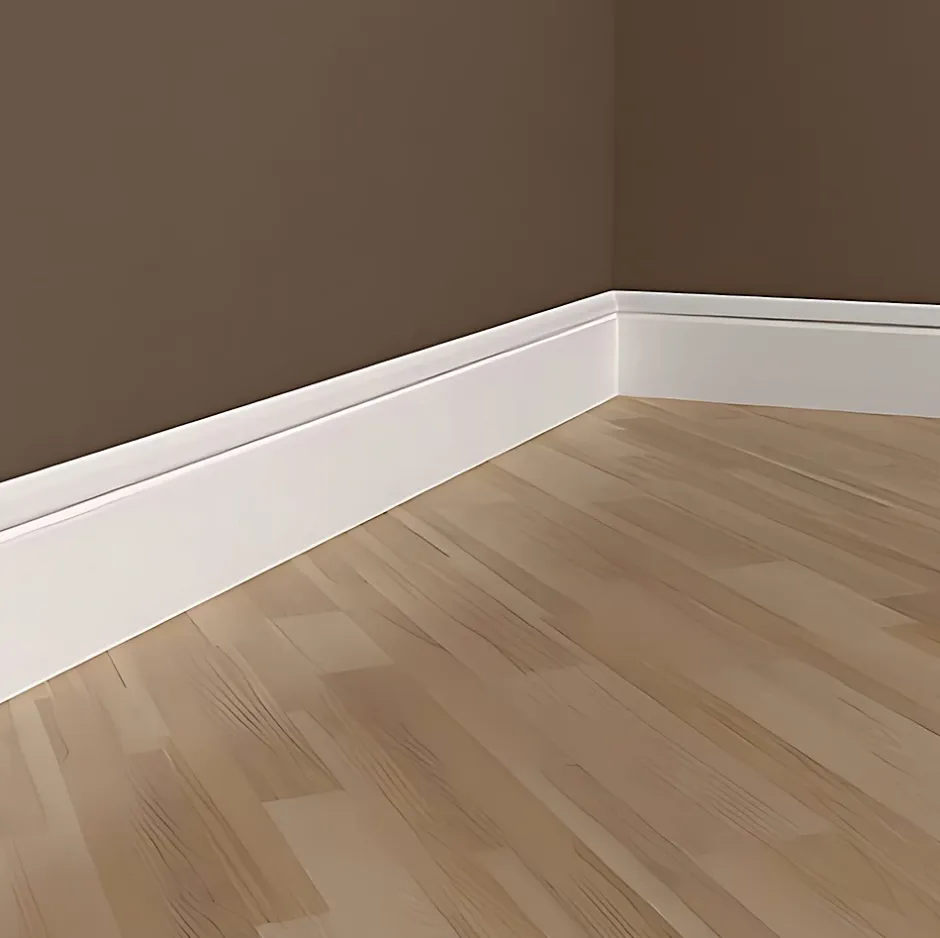 Plinthe 653108 Moulure décorative style Néo-Classicisme blanc 2 m-Profhome