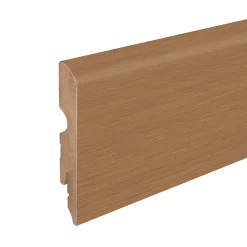 Plinthe arrondie MDF décor 2 chêne blond 220 x 8 cm, ép.13 mm-GoodHome New