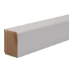 Plinthe arrondie MDF prépeint 200 x 10 cm, ép.10 mm (vendu par lot de 5)- Sale
