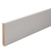Plinthe arêtes vives MDF prépeint 244 x 7 cm, ép.10 mm- Online