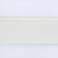 Plinthe Bois de Pin Merkusii - Enduite Gesso Blanc - 12x120x2200mm-Woodbord Best