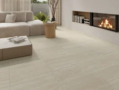 GoodHome Plinthe carrelage effet pierre beige L.60 x l.7,5 cm x ép.9 mm, Kyat