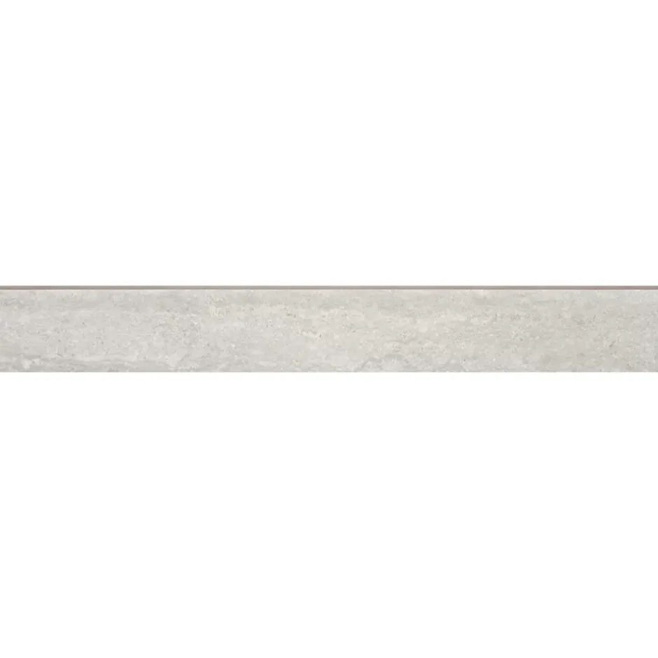 GoodHome Plinthe carrelage gris effet pierre L.60 x l.7,5 cm x ép.9 mm, Kyat