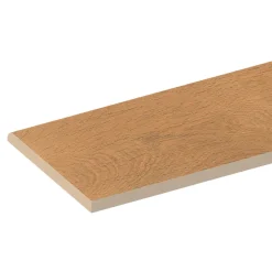GoodHome Plinthe carrelage intérieur effet bois brut foncé L.60 x l.8 cm x ép.9 mm, Antic Rustic