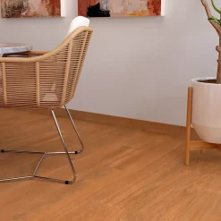 GoodHome Plinthe carrelage intérieur effet bois brut foncé L.60 x l.8 cm x ép.9 mm, Antic Rustic