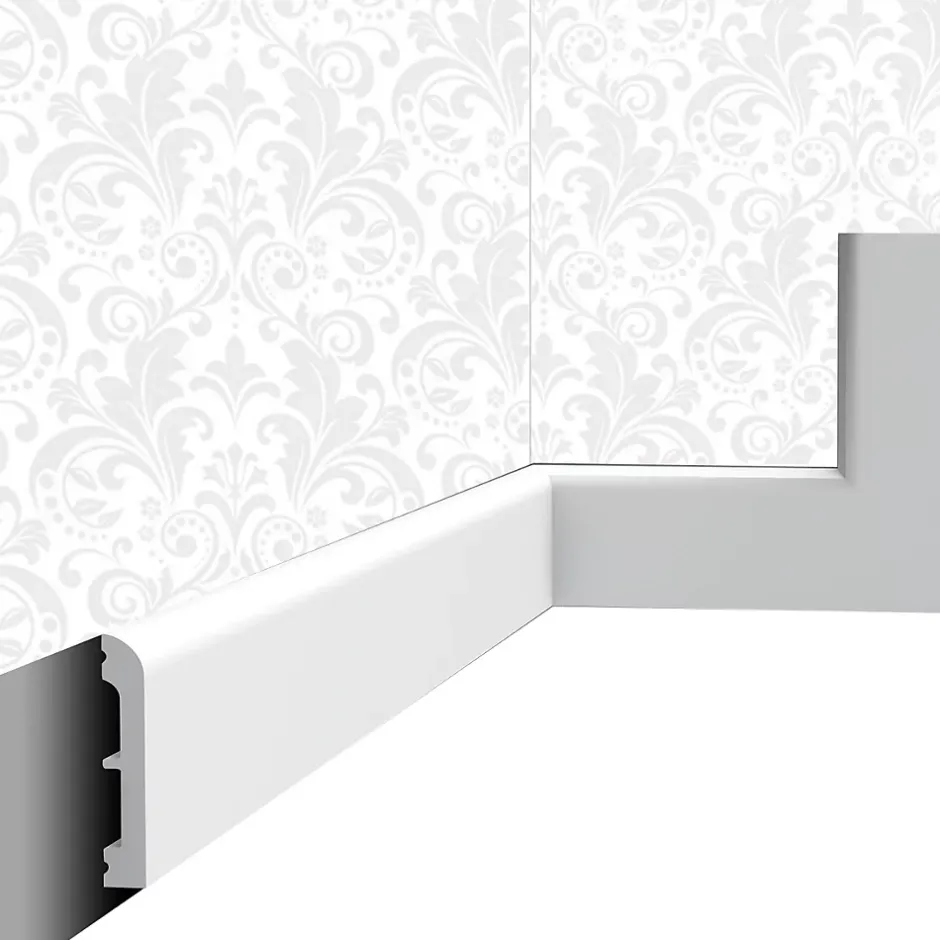 Cimaises Et Plus Plinthe décorative P08 - 10x1,3x200cm (h x p x L) - moulure déc