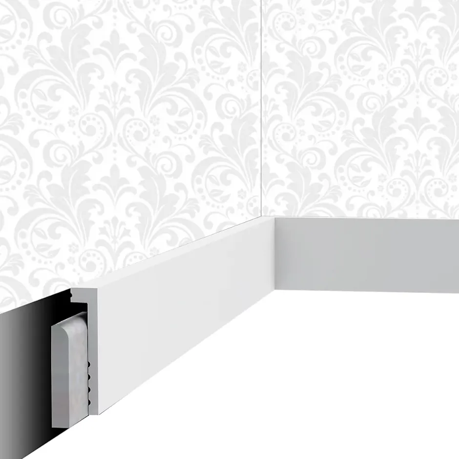 Cimaises Et Plus Plinthe décorative P01 - 10x2,2x200cm (h x p x L) - moulure déc