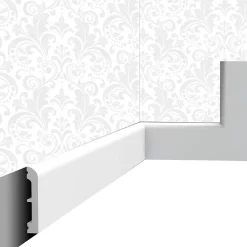 Plinthe décorative P07 - 8x1,9x200cm (h x p x L ) - moulure déc-Cimaises Et Plus Online
