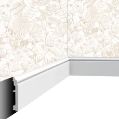 Plinthe décorative P02 - 10 x1,6x200cm (h x p x L) - moulure dé-Cimaises Et Plus Best