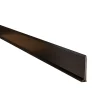 Plinthe décorative pour mur F Noir mat - 60mm x 2700mm x 0,65 ep.-Ilcom Online