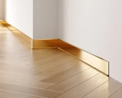 Plinthe décorative pour mur F Or poli - 60mm x 2700mm x 0,65 ep.-Ilcom Online