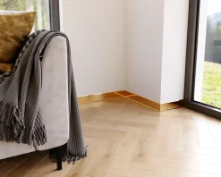 Plinthe décorative pour mur F Or poli - 60mm x 2700mm x 0,65 ep.-Ilcom Online