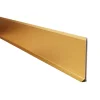 Ilcom Plinthe décorative pour mur F Or satiné - 100mm x 2700mm x 0,65 ep.