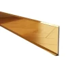 Plinthe décorative pour mur F Or poli - 100mm x 2700mm x 0,65 ep.-Ilcom Outlet